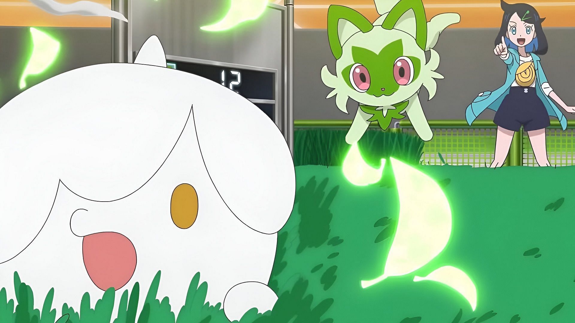 Kabu tasks Liko and Roy with lighting/extinguishing Litwick in Pokemon Horizons (Image via The Pokemon Company)